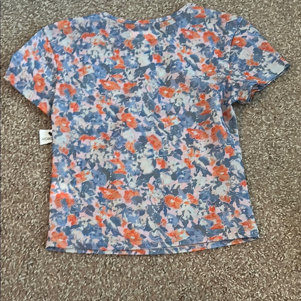 Open Edit Floral T-Shirt - Picture 6 of 7